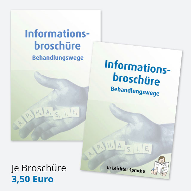 Informationsbroschüre - Behandlungswege - Je Broschüre 3,50 Euro