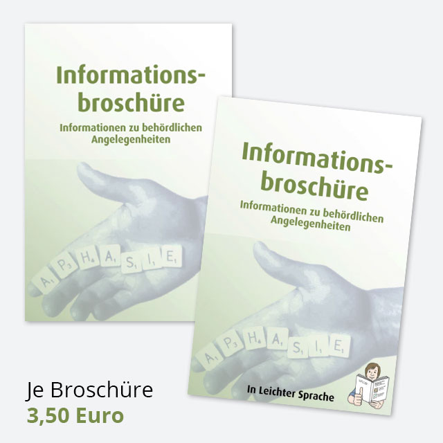 Informationsbroschüre - Informationen zu behördlichen Angelegenheiten - Je Broschüre 3,50 Euro