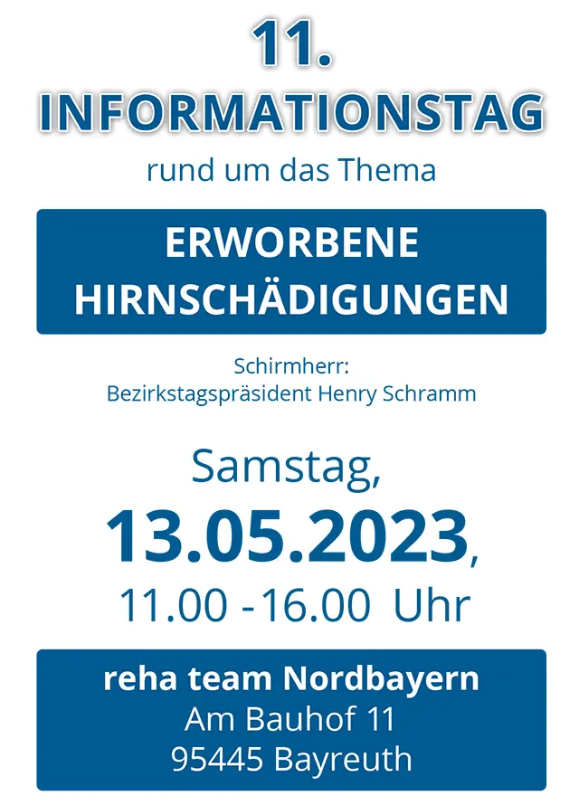 11. Informationstag rund um das Theme Erworbene Hirnschädigungen